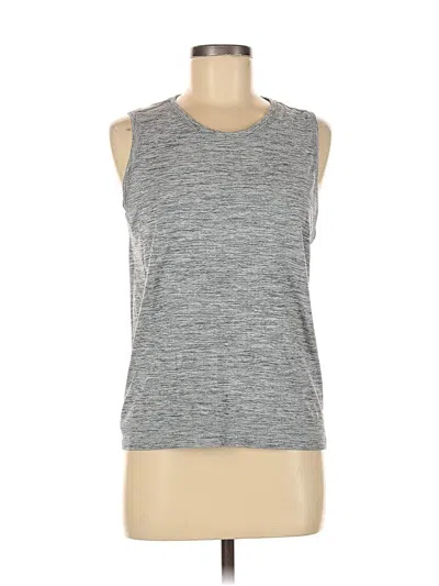 Pre-owned Athleta Sleeveless T-shirt In Gray