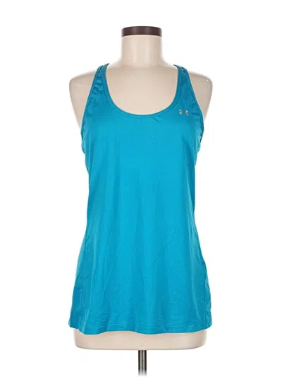 Pre-owned Under Armour Active Tank Top In Blue
