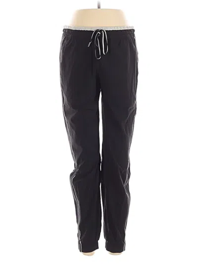 Pre-owned Athleta Track Pants In Black