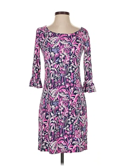 Pre-owned Lilly Pulitzer Casual Dress In Purple