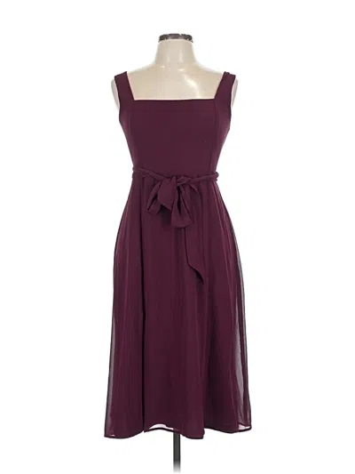 Pre-owned Show Me Your Mumu Cocktail Dress In Burgundy