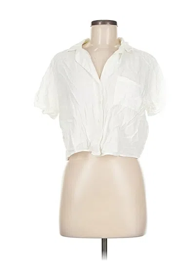 Pre-owned Abound Short Sleeve T-shirt In White