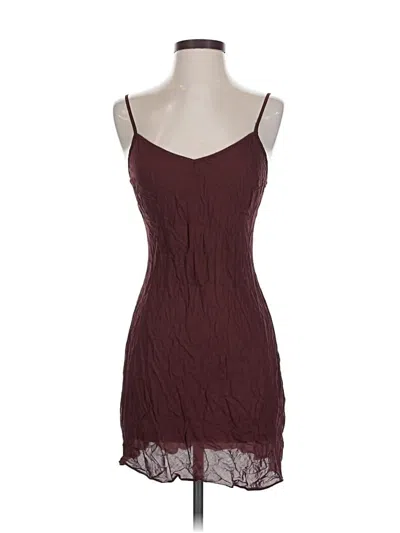 Pre-owned Wilfred Cocktail Dress In Burgundy