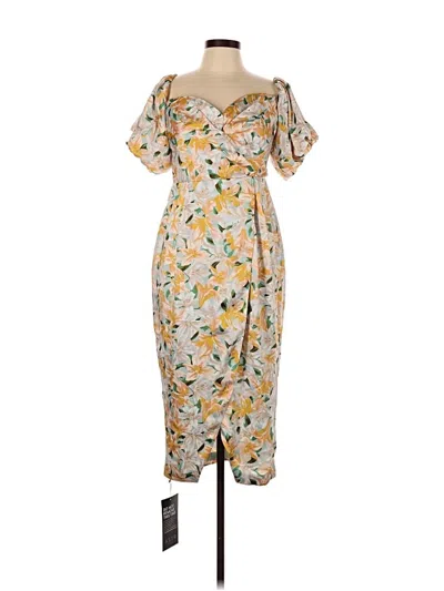 Astr Cocktail Dress In Yellow