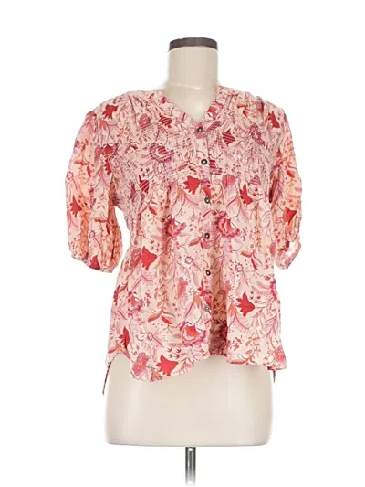 Pre-owned Knox Rose 3/4 Sleeve Blouse In Pink