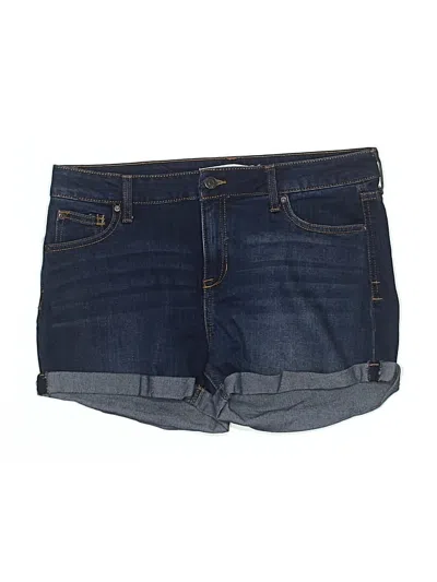 Pre-owned Celebrity Pink Denim Shorts In Blue