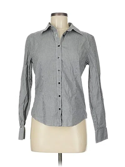 Pre-owned Brooks Brothers 346 Long Sleeve Button Down Shirt In Gray