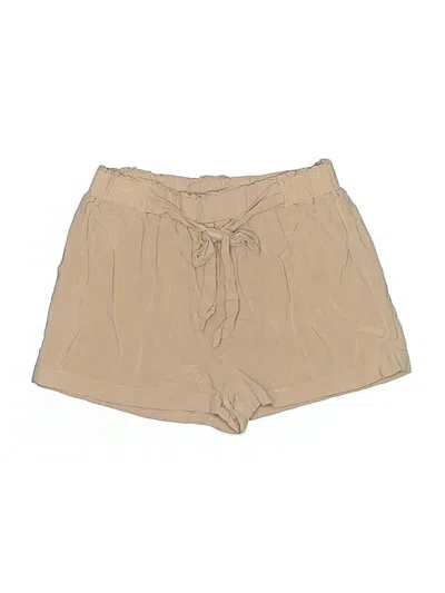Pre-owned Primark Khaki Shorts In Brown