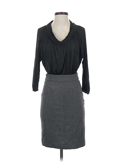 Pre-owned Bcbgmaxazria Casual Dress In Gray