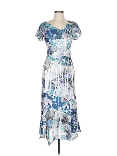 Pre-owned Komarov Cocktail Dress In Blue