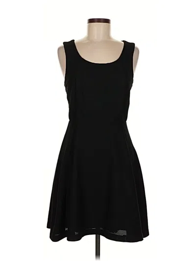Pre-owned Express Casual Dress In Black