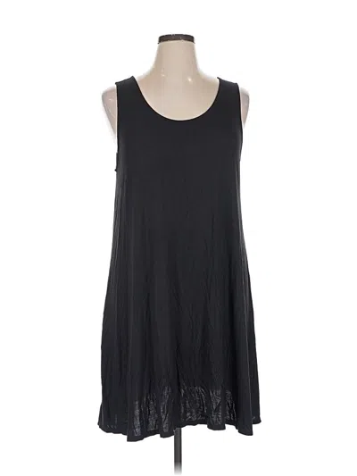 Pre-owned 24/7 Maurices Casual Dress In Black