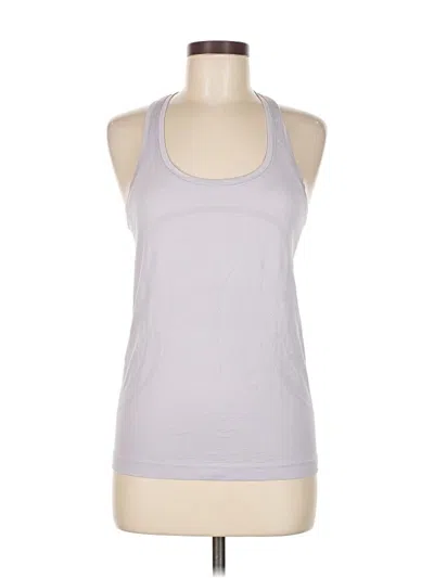 Pre-owned Lululemon Athletica Active Tank Top In Gray