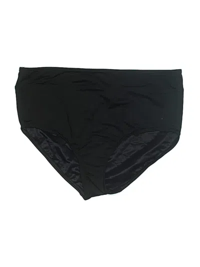 Pre-owned Lands' End Swimsuit Bottoms In Black