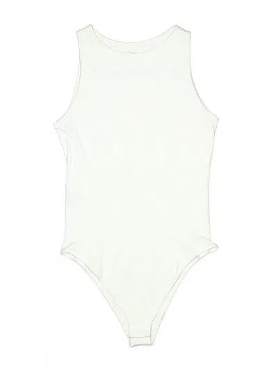 Pre-owned Oqq Bodysuit In White