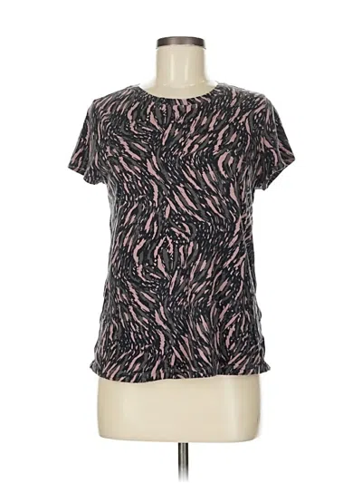 Pre-owned Athleta Short Sleeve T-shirt In Brown