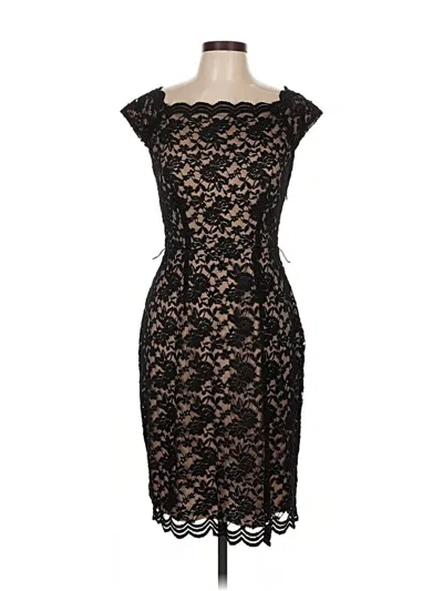 Pre-owned Connected Apparel Cocktail Dress In Black