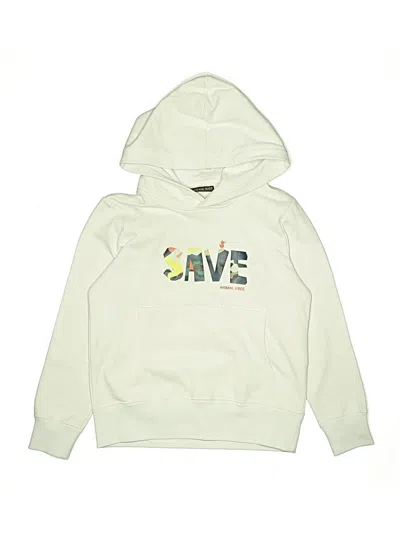 Pre-owned Save The Duck Kids' Pullover Hoodie In Green