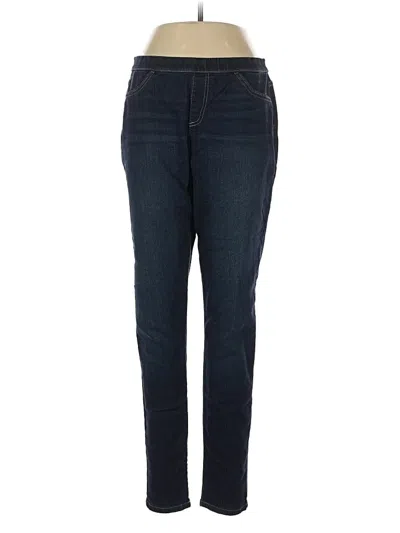 Pre-owned Simply Vera Vera Wang Jeggings In Blue