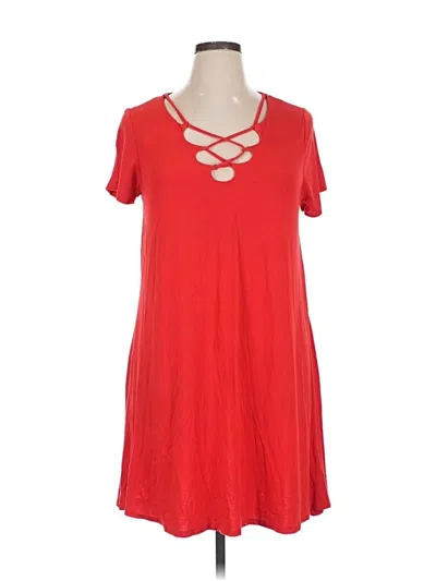 Pre-owned Socialite Casual Dress In Red