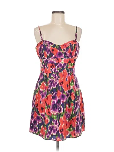 Pre-owned Bebe Cocktail Dress In Purple