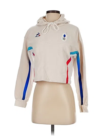 Pre-owned Le Coq Sportif Sweatshirt In White