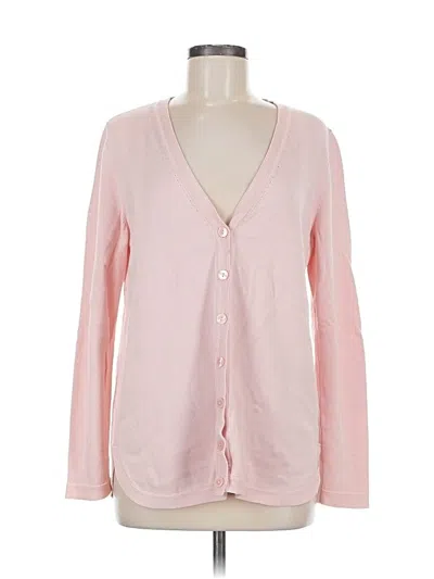 Pre-owned Talbots Cardigan Sweater In Pink