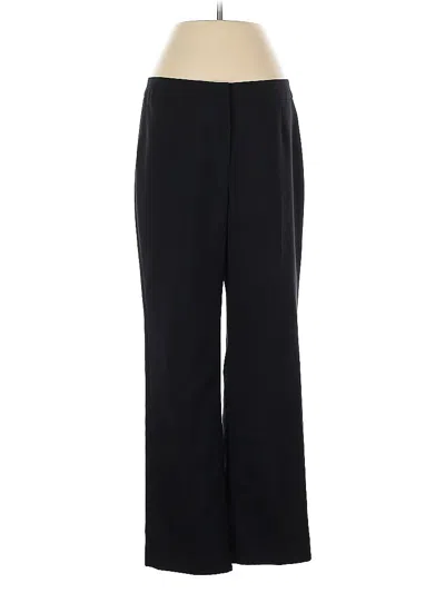 Pre-owned Le Suit Dress Pants In Black