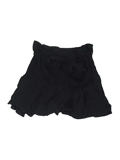 Pre-owned Glam Formal Skirt In Black