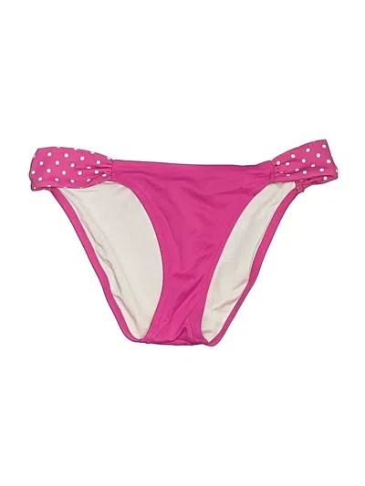 Pre-owned Victoria's Secret Swimsuit Bottoms In Pink