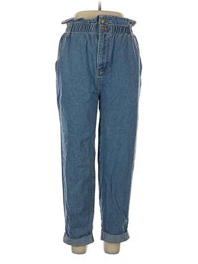 Pre-owned Forever 21 Jeans In Blue