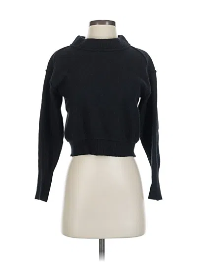 Pre-owned Free People Cashmere Pullover Sweater In Black