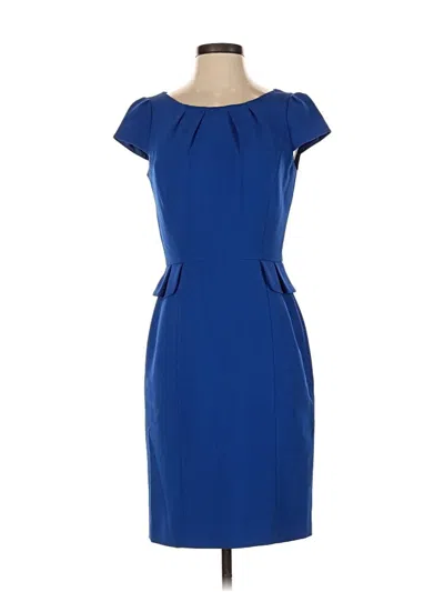 Pre-owned Tahari By Asl Cocktail Dress In Blue