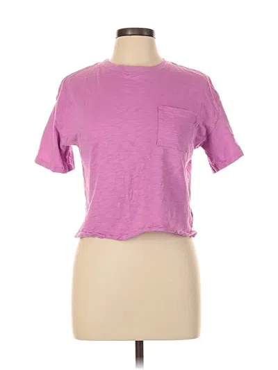 Pre-owned Gap Short Sleeve T-shirt In Purple