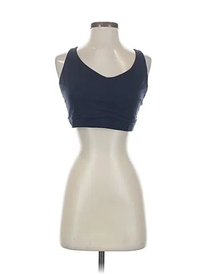 Pre-owned Athleta Sports Bra In Blue