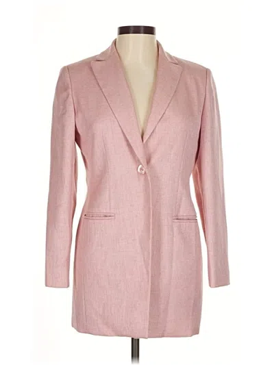 Pre-owned Jones New York Blazer Jacket In Pink