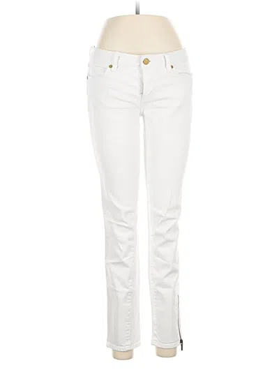 Pre-owned Tory Burch Jeans In White
