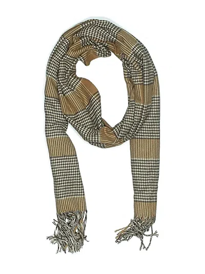 Pre-owned Unbranded Scarf In Brown