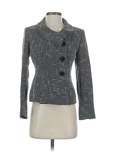 Pre-owned Kasper Blazer Jacket In Gray