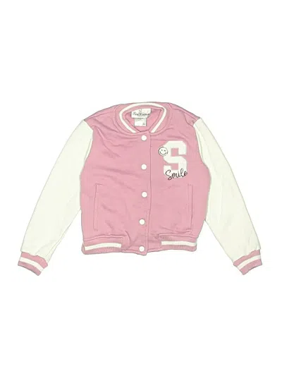 Pre-owned Rare Editions Kids' Cardigan Sweater In Pink