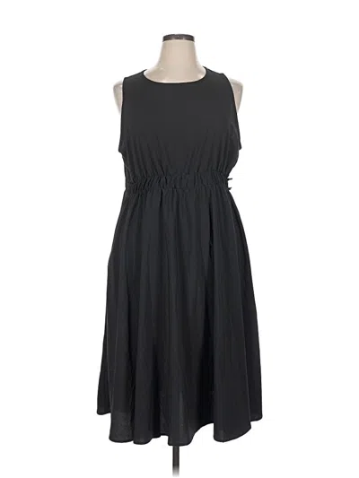 Pre-owned Zella Casual Dress In Black