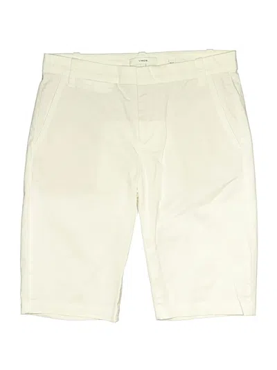 Pre-owned Vince Khaki Shorts In White
