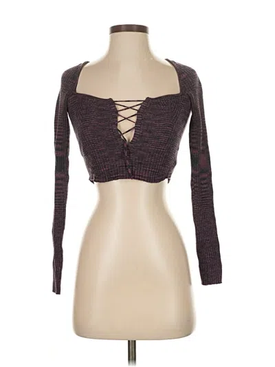 Pre-owned Urban Outfitters Long Sleeve T-shirt In Brown