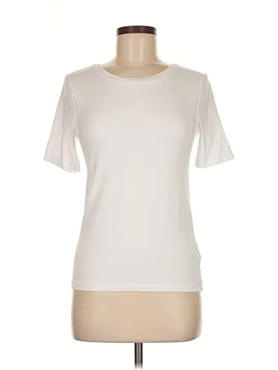 Pre-owned Gap Short Sleeve T-shirt In White