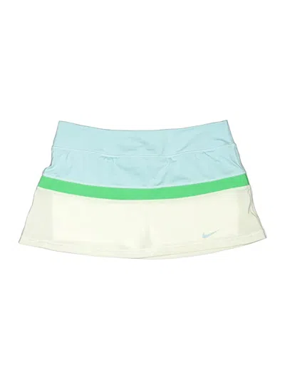 Pre-owned Nike Active Skort In Green
