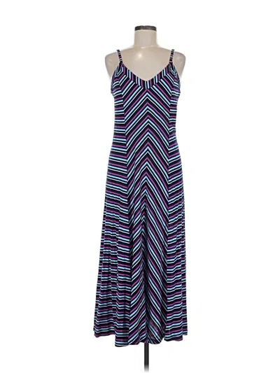 Pre-owned Inc International Concepts Casual Dress In Blue