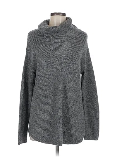 Pre-owned Talbots Turtleneck Sweater In Gray