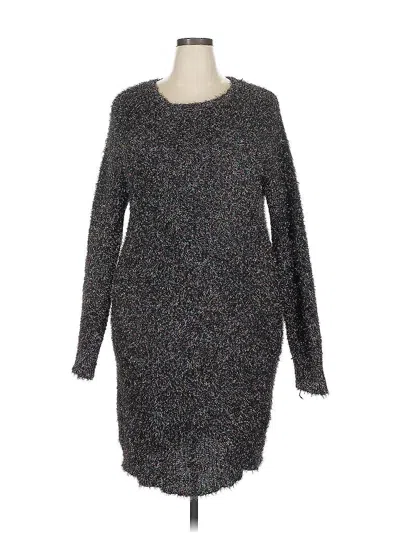 Pre-owned Brave Soul Cocktail Dress In Gray