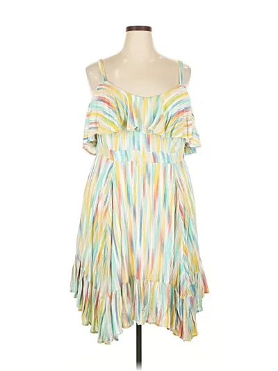 Pre-owned Torrid Cocktail Dress In Yellow