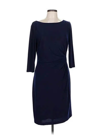 Pre-owned Eliza J Cocktail Dress In Blue